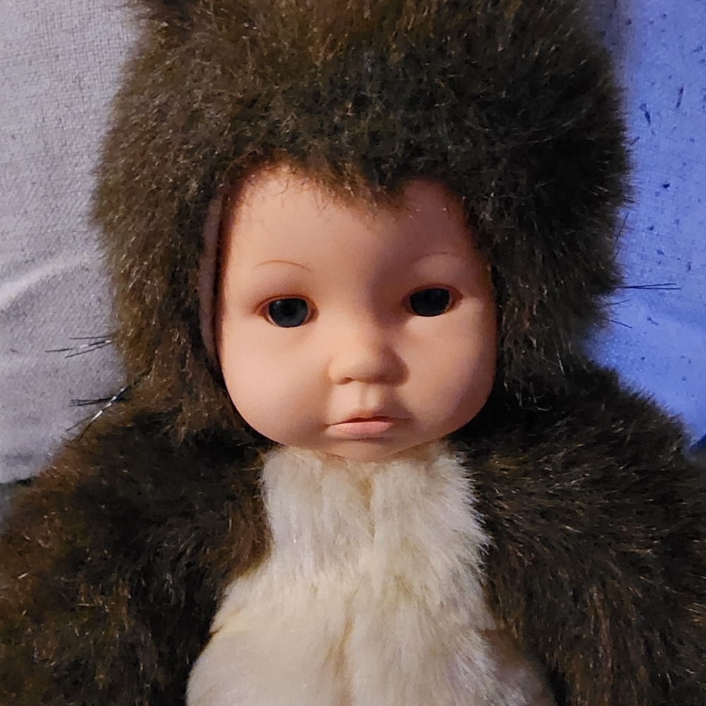 Anne Geddes Plush Baby Rabbit - Picture 2 of 3